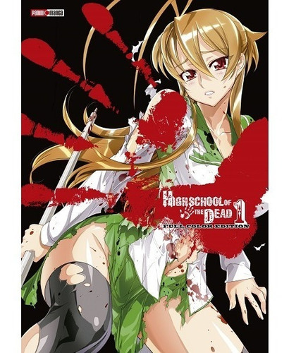 Highschool Of The Dead Color Manga Tomos Originales Panini