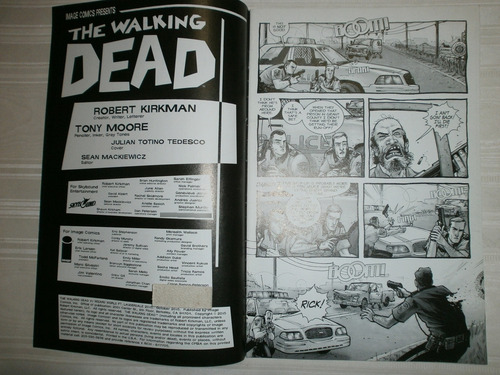 The Walking Dead Comic Image Sky 1 Robert Kirkman Tony Moore