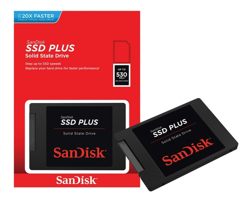 Hd Ssd Sandisk Plus 480gb 535mb/s G26 Pc Notebook Computador