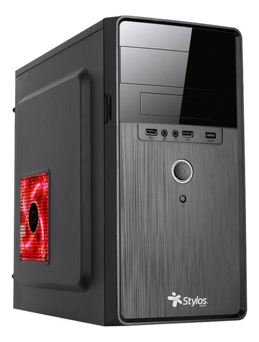 Gabinete Stylos Stpgac5b 500w Micro Atx Usb: 3.0 1.1 3.5