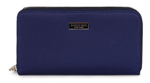 Billetera Mujer Felicity Azul Kenneth Cole