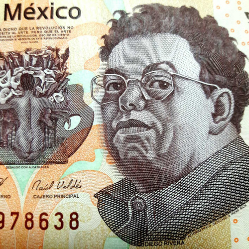 1 Billete De 500 Pesos Seminuevo Excelente Estado Familia F 