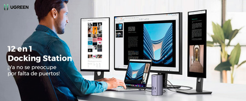 Hub Usb-c Multipuertos 2 Usb-a 3.0 1 Usb-c Pd Usb-c Hdmi 4k