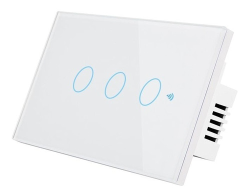 Interruptor Tactil Wifi Con Alexa Google Home (3 Botones)