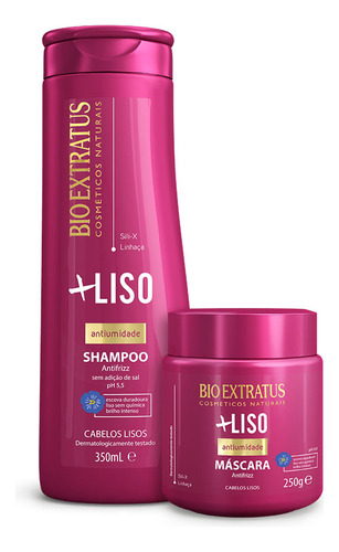 Kit +liso Shampoo E Máscara (250g)