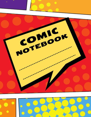 Libro: Comic Notebook: Create Your Own Comic Book, Notebook 