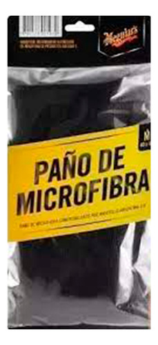 Meguiars Microfibra Multiuso 40x40cm Negra