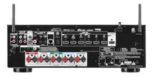 Receiver A/v 5.2 8k Denon Wifi Avrs670hbk