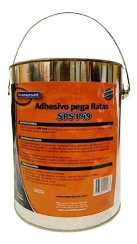 Lata Pegamento Adhesivo Sps P4 4 Ltrs Suprabond Para Ratas