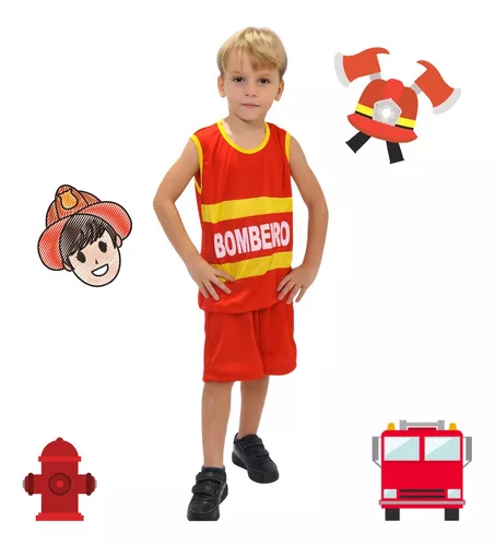 Fantasia Pirata Infantil Masculino - T 4 / 12 anos (12) : :  Moda