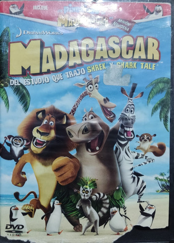 Dvd - Madagascar - Física Original U