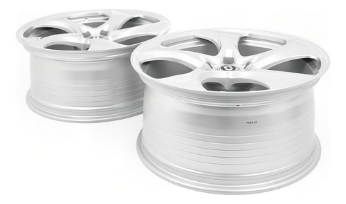 Rodas 19 Hre 552m 5x120 Bmw Série 3 F30 320i 328i 335i Cor Prateado