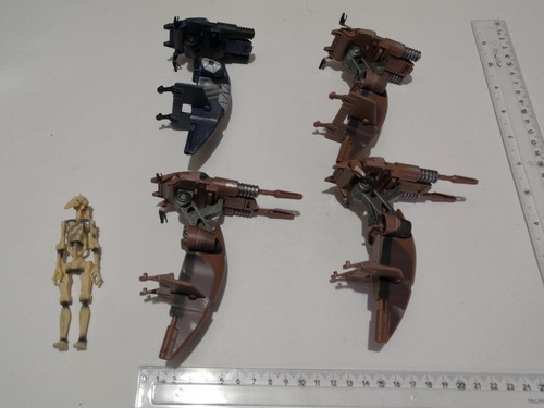Stap & Battle Droid Incompletos Loose Star Wars