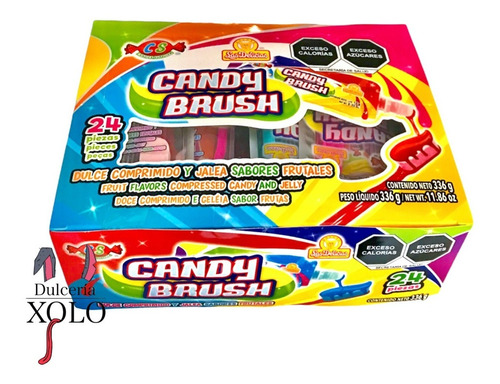 Candy Brush Las Delicias 24 Piezas