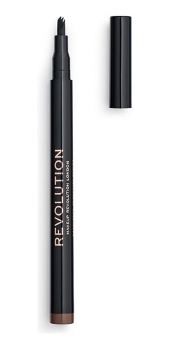 Lápiz Cejas Micro Brow Pen Makeup Revolution Medium Brown