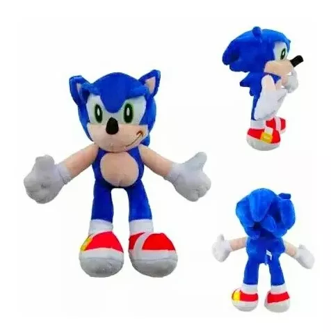 Boneco Sonic Grande Personagem Jogo De Videogame - Brinquedos