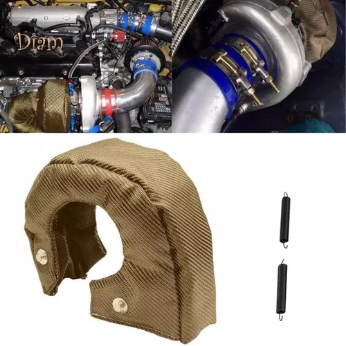 Cobertura do protetor térmico turbo capa para t3, t4, t6, t25 turbo