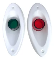 Comprar Luz Navegação Olho Tubarão Em Led Barco Lancha Branco
