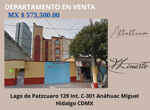 Departamento En Venta En Lago Patzcuaro Miguel Hidalgo Cdmx I Vl11-za-116