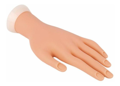 Mão Postiça Treino Manicure Dedo Postiço Unha Gel Acrigel