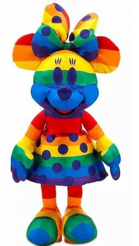 Minnie Mouse Rainbow Peluche De Colección  Disney Store