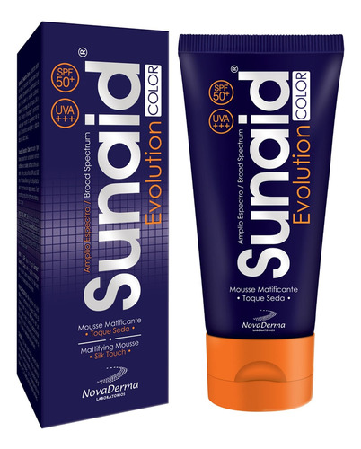 Protector Solar Sunaid Color Spf50 X 40g