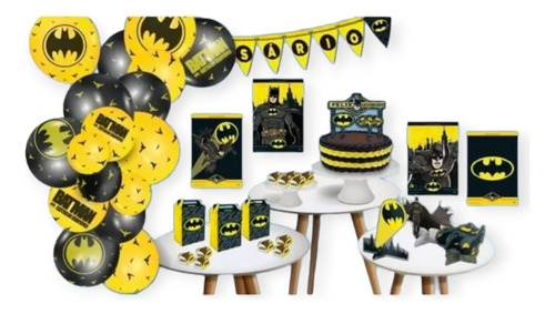 Kit Festa Batman - Kit Só Um Bolinho - Festcolor