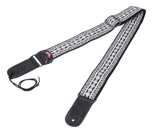 Correa De Algodón Para Guitarra Étnica, 2 Pulgadas, Ensancha