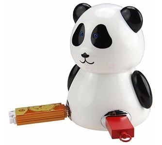 Hub Usb Adaptador Para 4 Puertos Oso Panda Lince