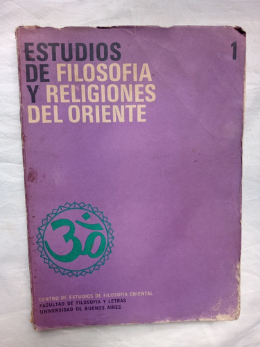 Estudio De Filosofia Y Religiones Del Oriente Asti Vera Uba