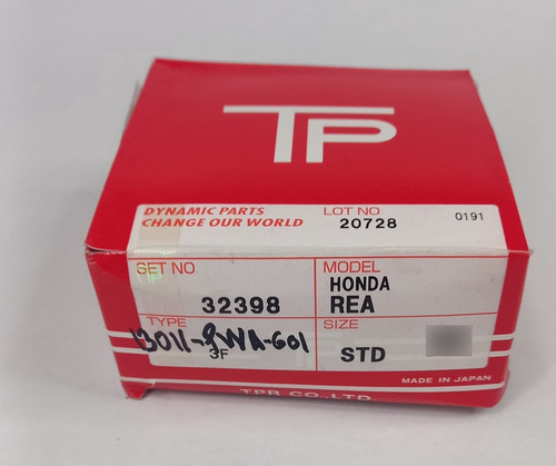 Jgo De Anillos Std Honda Fit #13011-pwe-g01