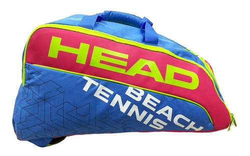 Raqueteira Head Beach Tennis Concept Azul E Rosa