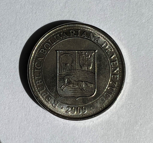 Moneda Venezuela 50 Céntimos 2009 Xf/unc