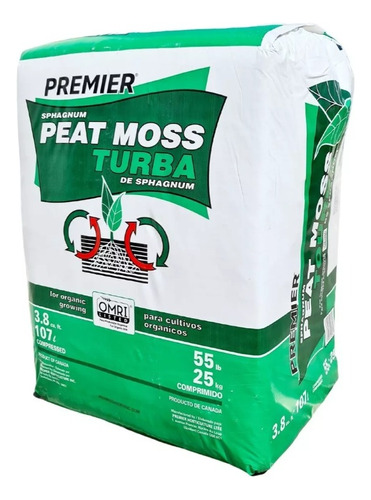 Peat Moss Premier Germina Enraiza Sustrato Turba 200l