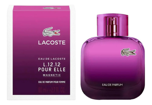 Perfume Original Lacoste L.12.12 Pour Elle Magnetic Edp 80ml