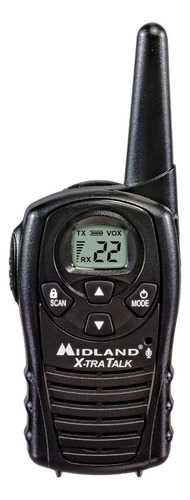 2 Radios Walkie Talkie Midland Lxt118 Hasta 18mi 22 Canales Bandas De Frecuencia Uhf 462.5500 ~ 467.7125 Mhz