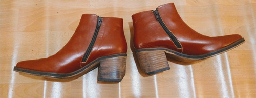 Botas Dama Cuero Nro 39 Marca Febo