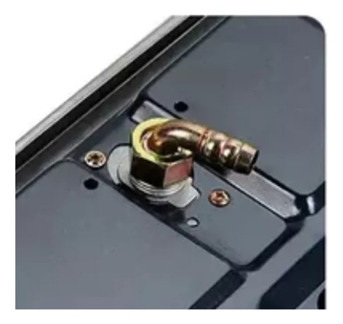 Cocina Encimera A Gas Placa Vidrio Templado Line 3 Platos