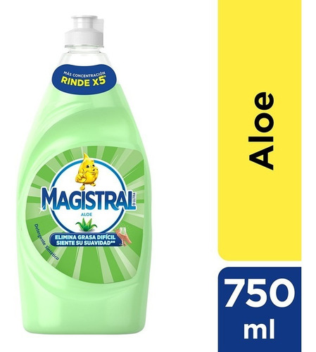 Detergente Magistral Ultra Aloe 750 Ml