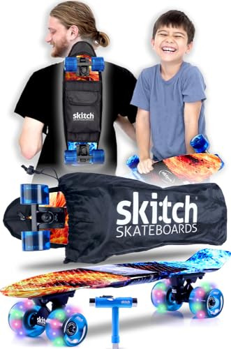 Skitch Skateboard Completo Para Niños Edad 4-6 Niños Princip