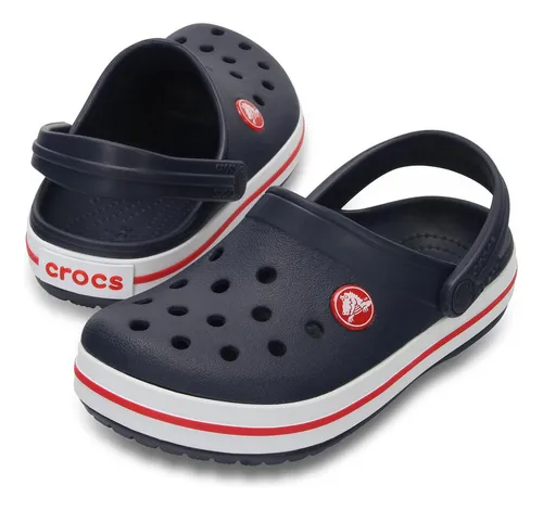 Zueco Crocs Niño Crocband Clog K Azul