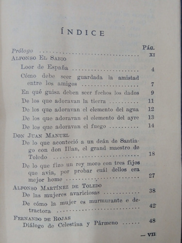 Antología Didáctica De La Prosa Española. Arturo Marasso