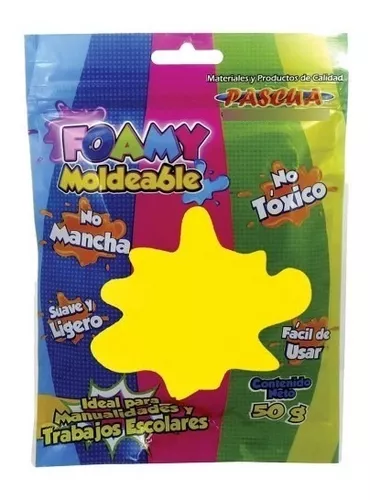 FOAMY MOLDEABLE C/50G VERDE BANDERA