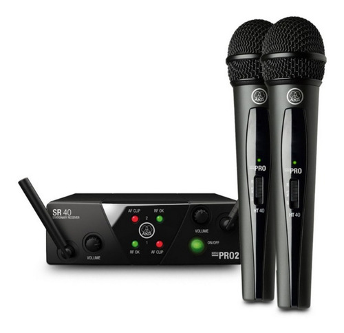 Akg Wms40 Mini Dual Vocal Set -  Micrófono Inalámbrico