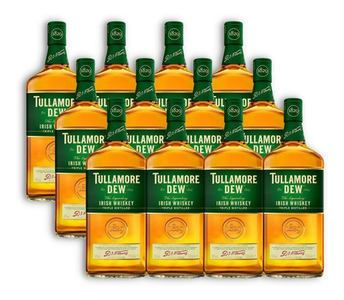 Tullamore Dew Original Irish Whisky Destilado Caja X12 750ml