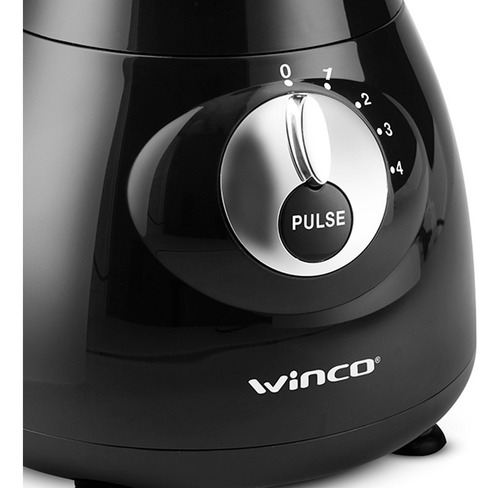 Licuadora Winco W1904 1.5 L con jarra de vidrio 220V