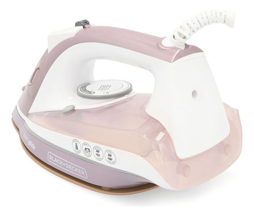 Plancha De Vapor B+d Pearl Glide - P3972 Rosa