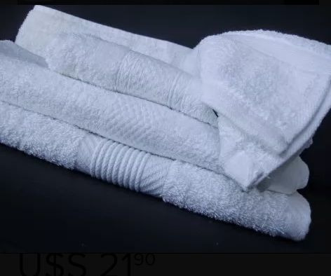 Imagen 4 de 4 de Toalla Blanca Peluquería 100x50 Al Mayor