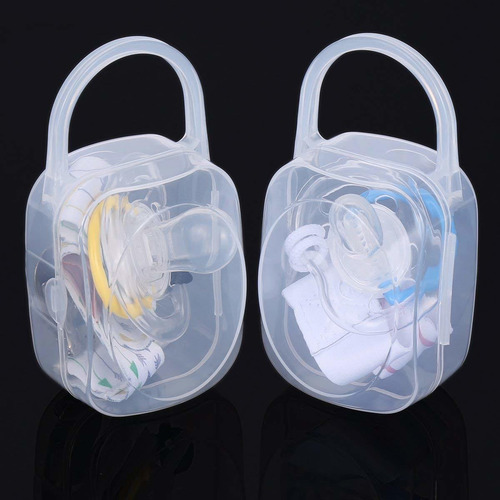 Imagen 3 de 6 de Laneyli - Funda Protectora Para Chupete, 3 Paquete De, Trans