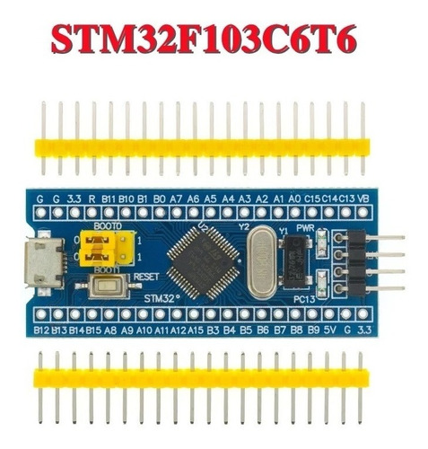 Tarjeta Desarrollo Stm32f103c6t6 F103 32-bit Cortex 48 Pines